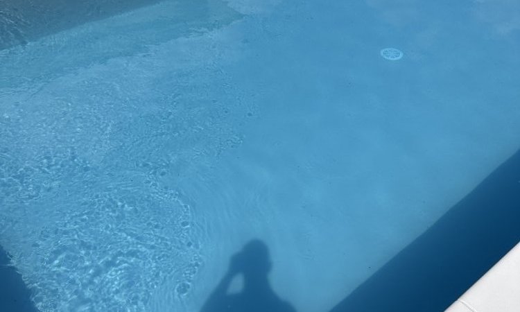 Piscine finie sur Laglorieuse