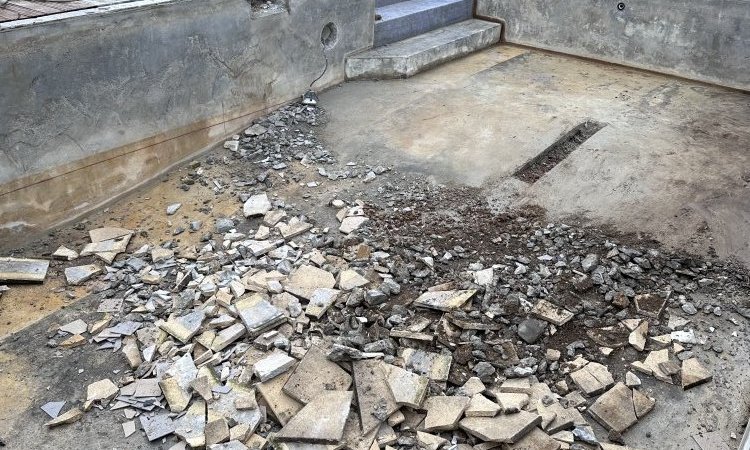 Début de rénovation